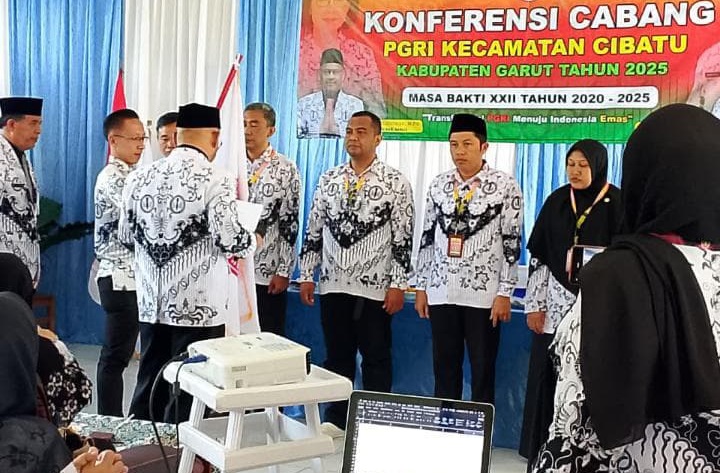 Elly Nugraha Terpilih Ketua PGRI Cibatu 2025–2030 di Konferensi Cabang ke-XXIII