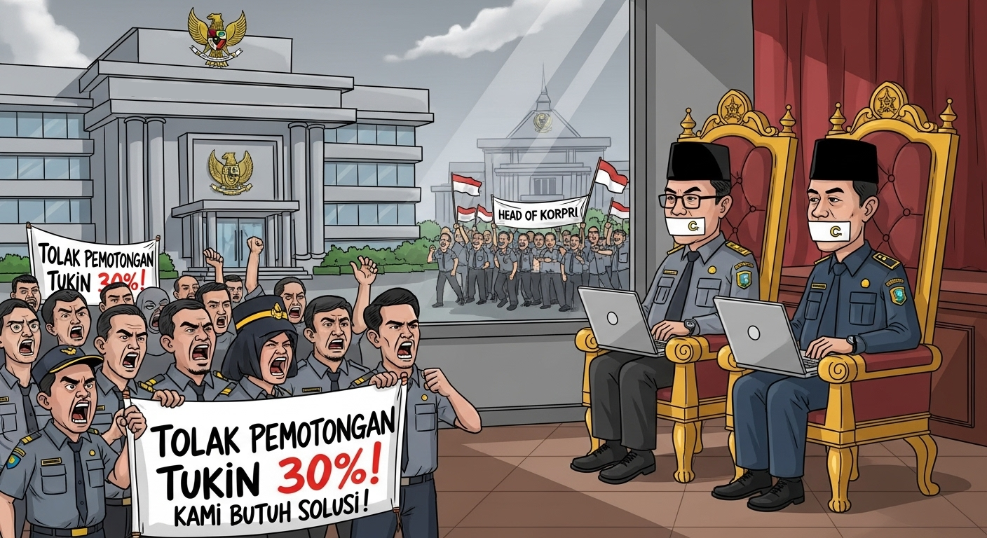ASN Kabupaten Bandung Resah, Sekda dan Korpri Masih Bungkam Soal Pemotongan Tukin