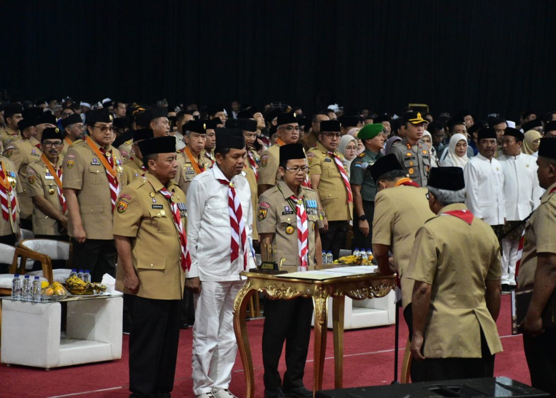 Dedi Mulyadi Resmi Pimpin Mabida Jabar, Tekankan Peran Pramuka di Era Modern