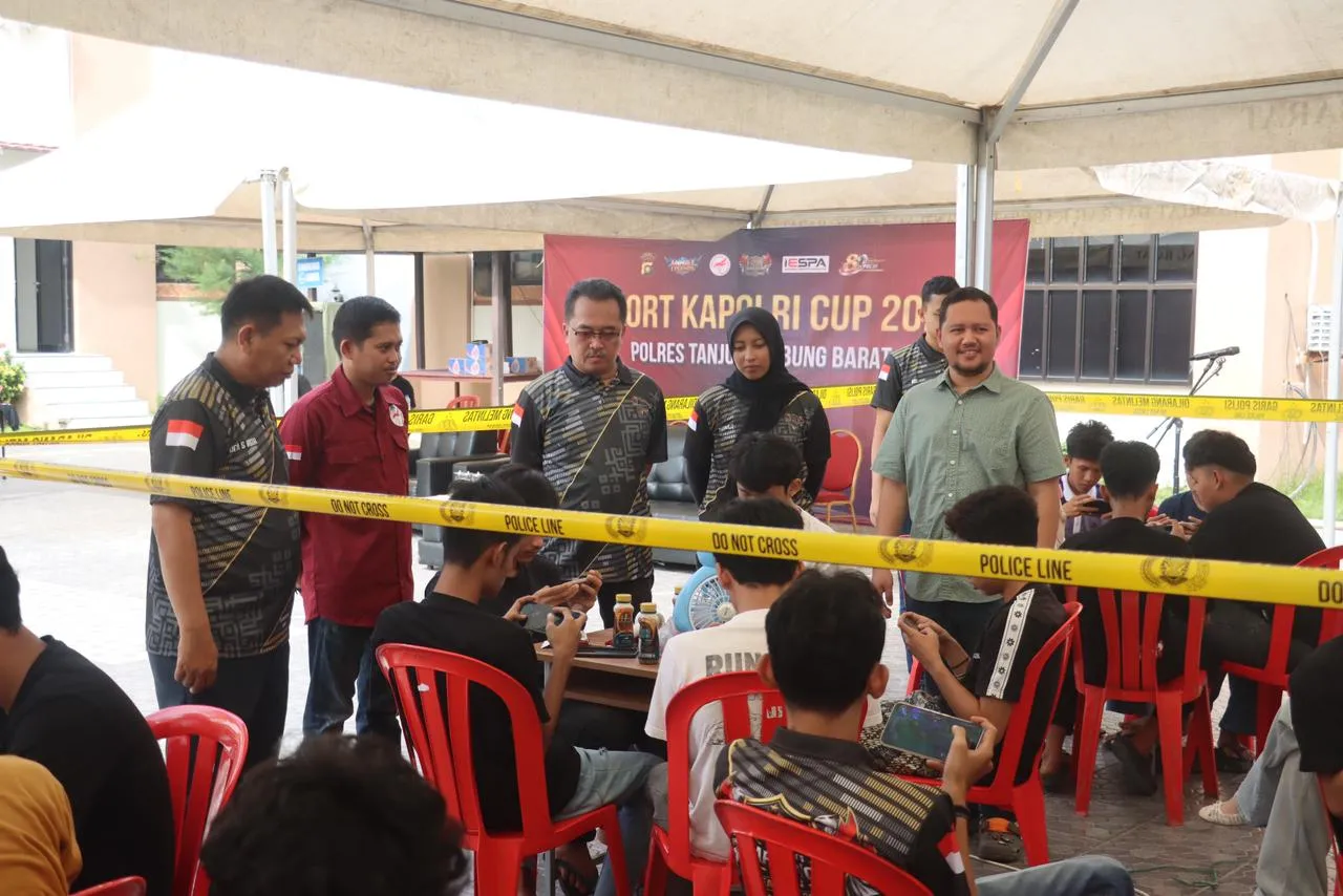 Polres Tanjab Barat Gelar Turnamen Esport Mobile Legends Kapolri Cup 2026 