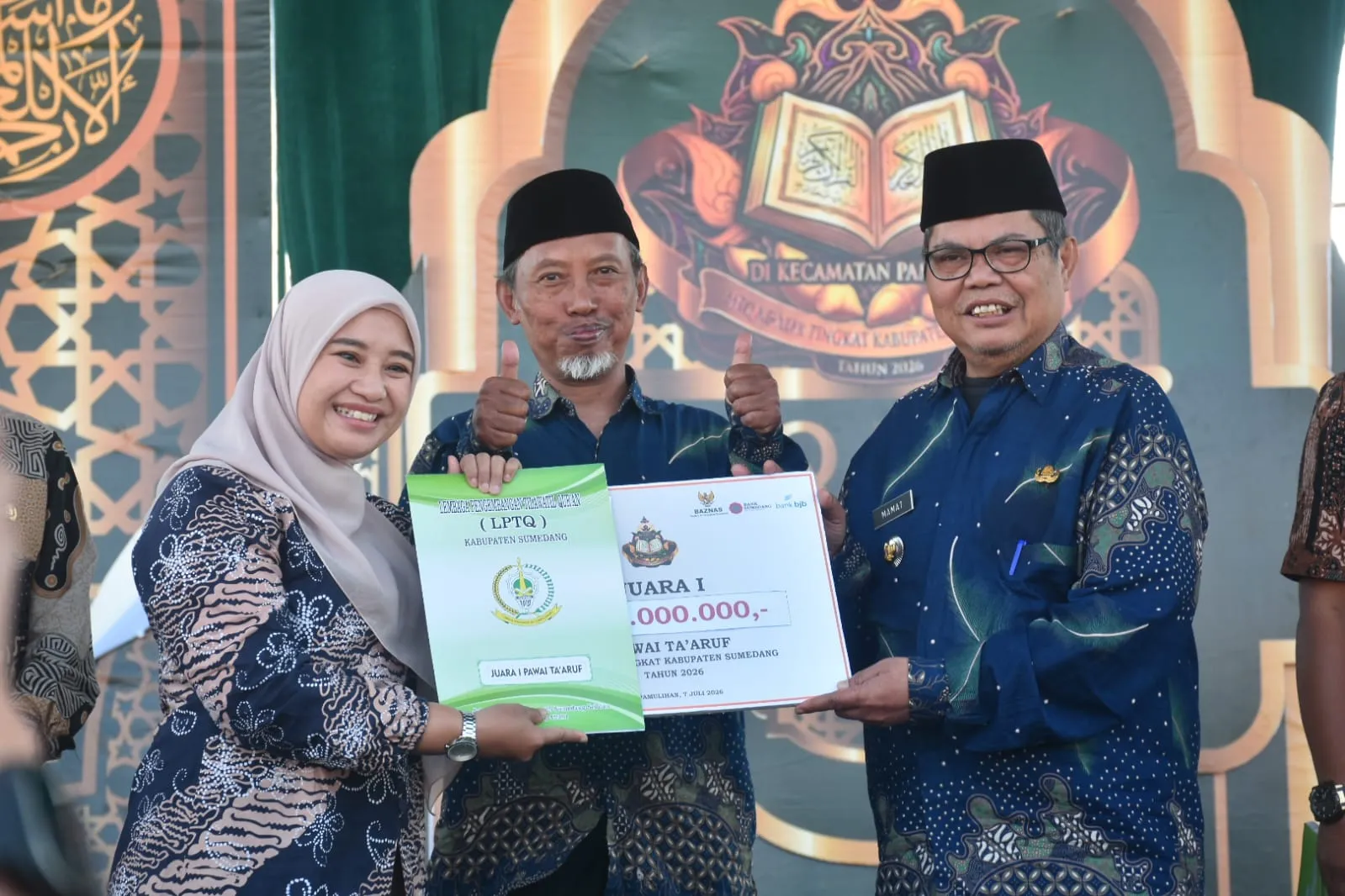 Tuan Rumah Pamulihan Sukses Raih Juara Umum MTQ ke-49 Kabupaten Sumedang
