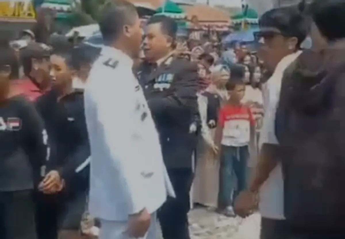 Preman Asal Tenjolaya Diduga Keroyok Kapolsek dan Danramil Cicalengka Saat Karnaval HUT RI