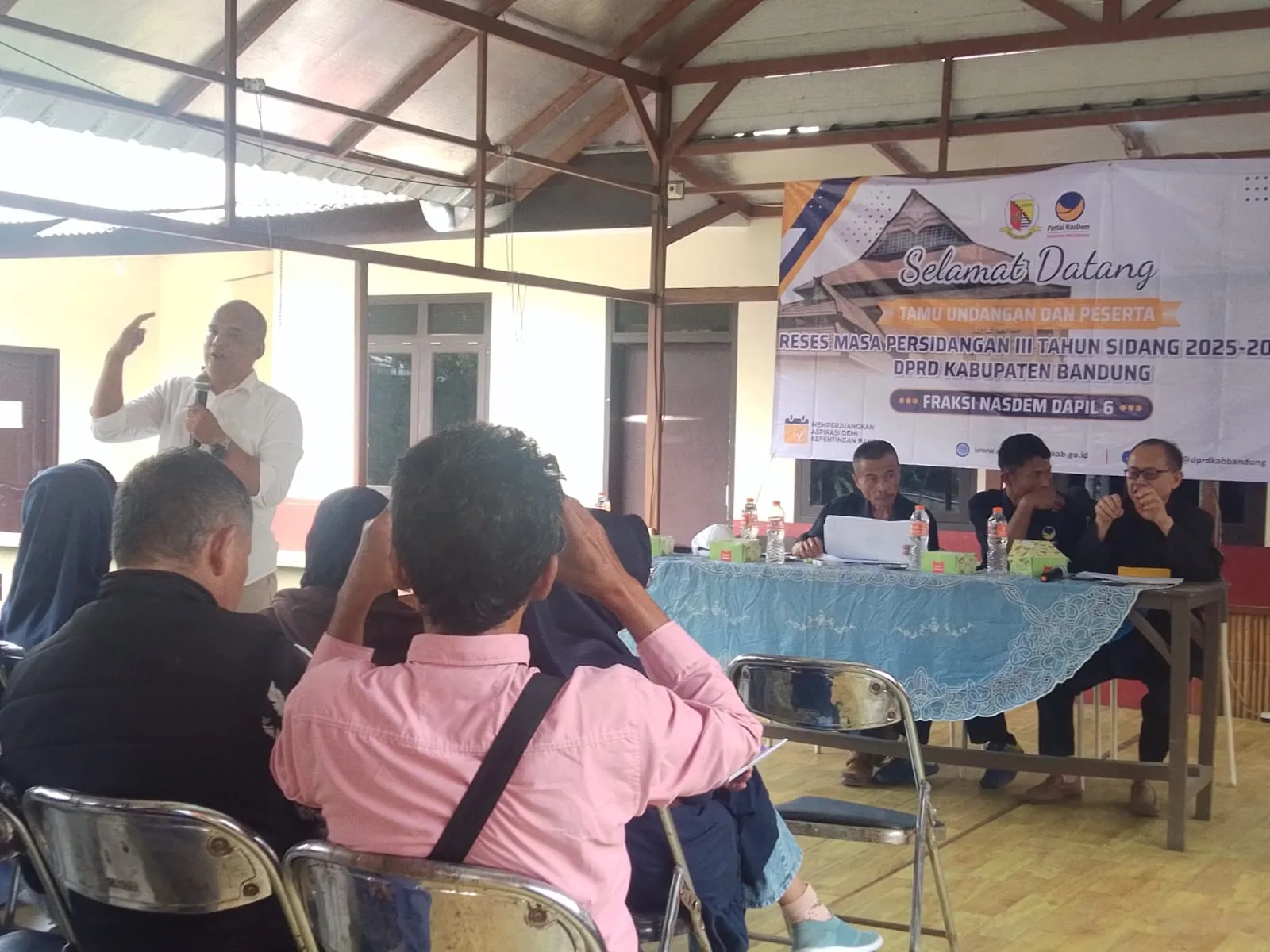 Toni Permana Serap Aspirasi Warga Ciparay Lewat Reses, Dorong Rutilahu hingga Infrastruktur