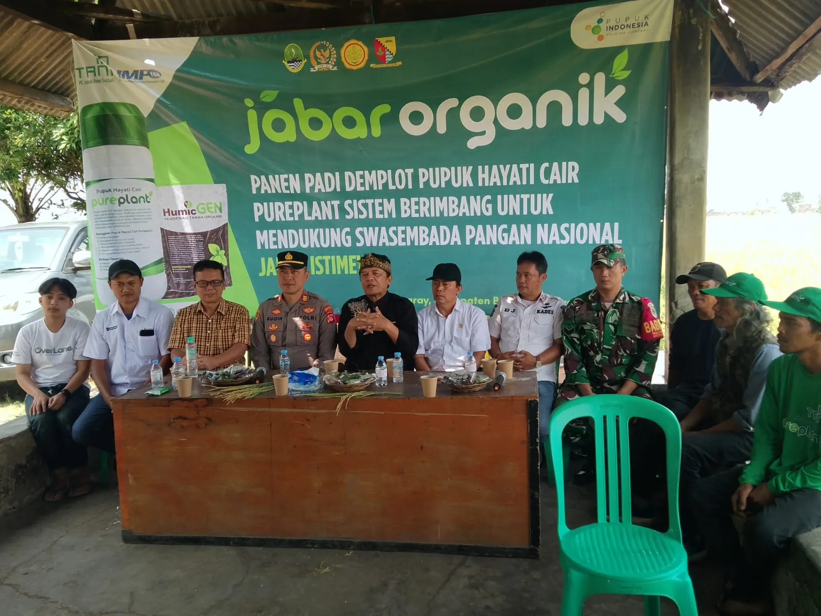 Dorong Pertanian Organik, PT Intani Bumi Lestari Kenalkan Pupuk Hayati Cair Purreplant di Ciparay