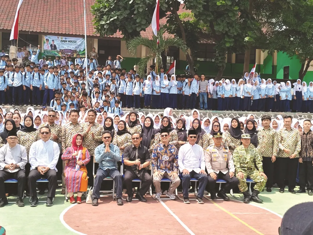 SMPN 2 Cicalengka Apresiasi Revitalisasi, Siswa Kian Nyaman dan Semangat Belajar