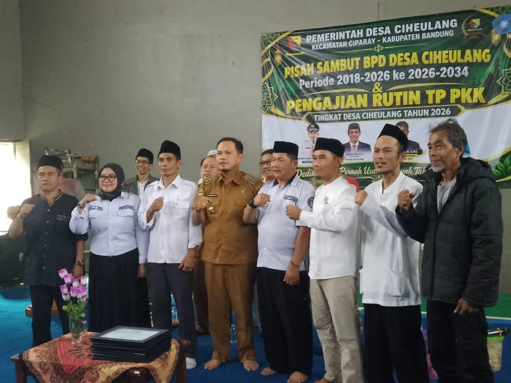 Sertijab BPD Desa Ciheulang Digelar Perkuat  Sinergi Pembangunan Desa 