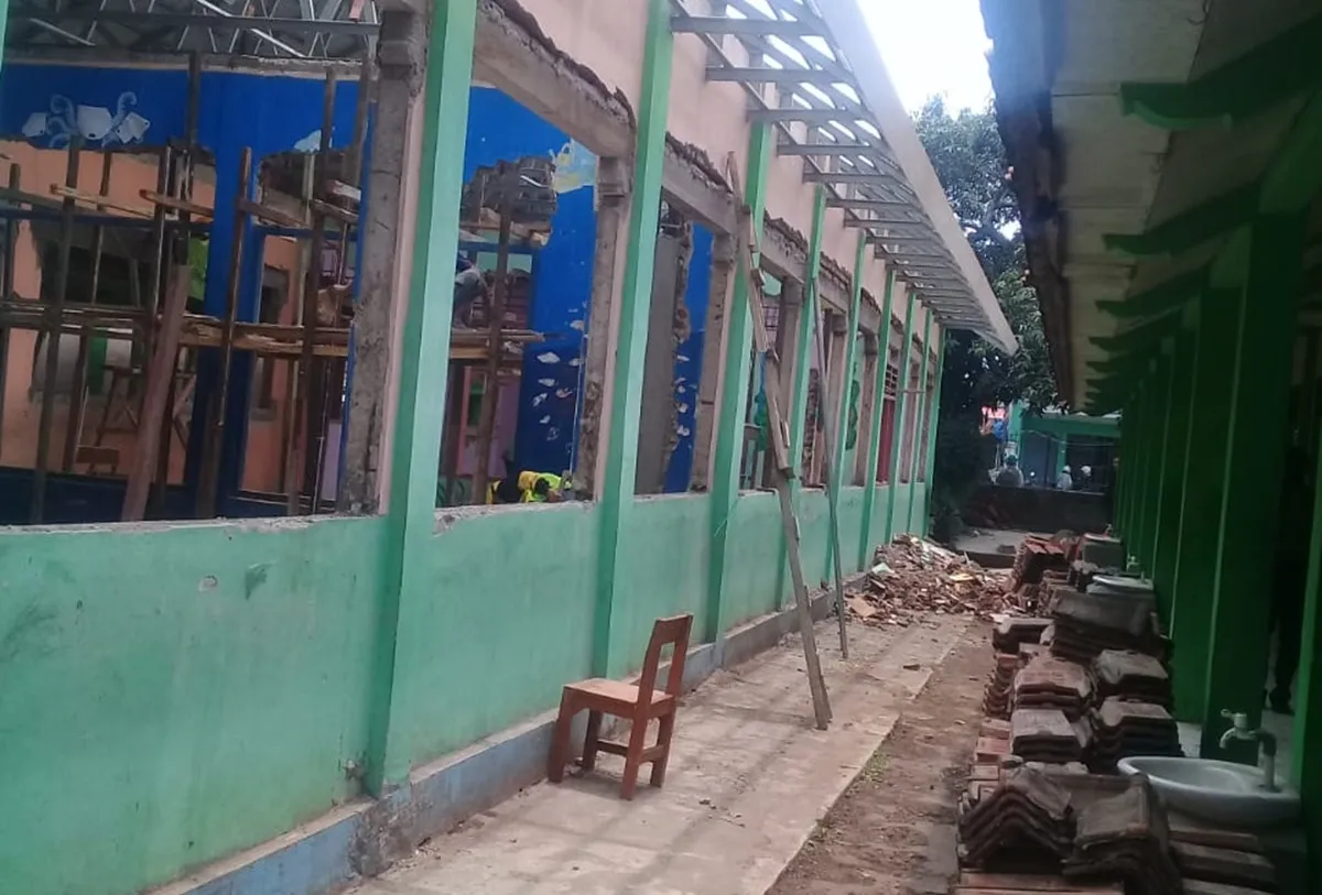 Proyek Revitalisasi SD Negeri Tanjungsari 1 Senilai Rp2 Miliar Diduga Tak Sesuai Ketentuan